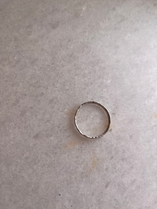 Silberring 2mm - poliert