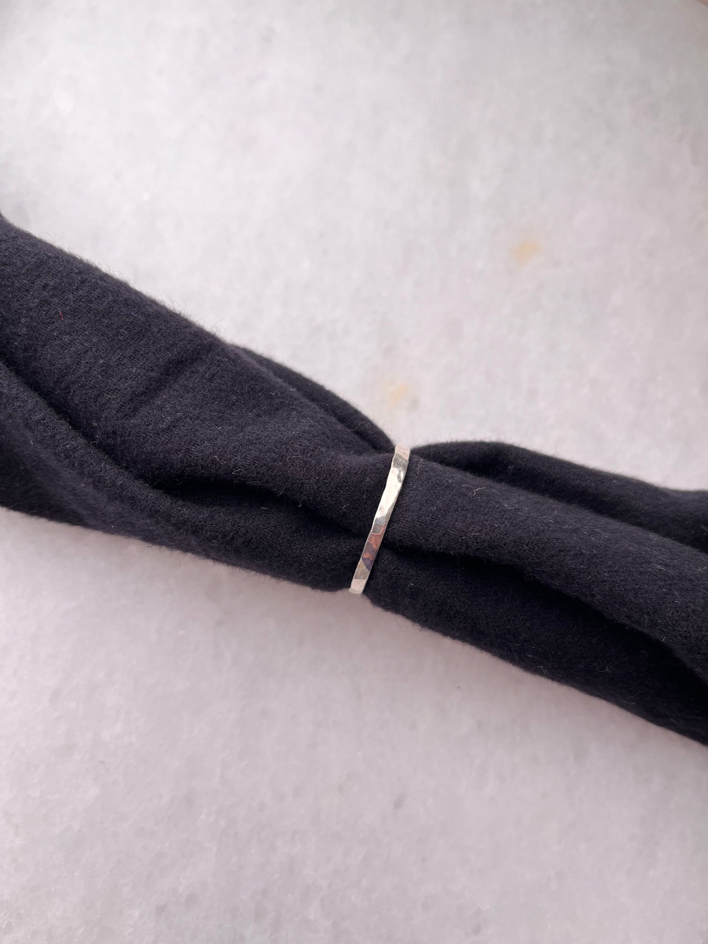 Silberring 2mm - poliert