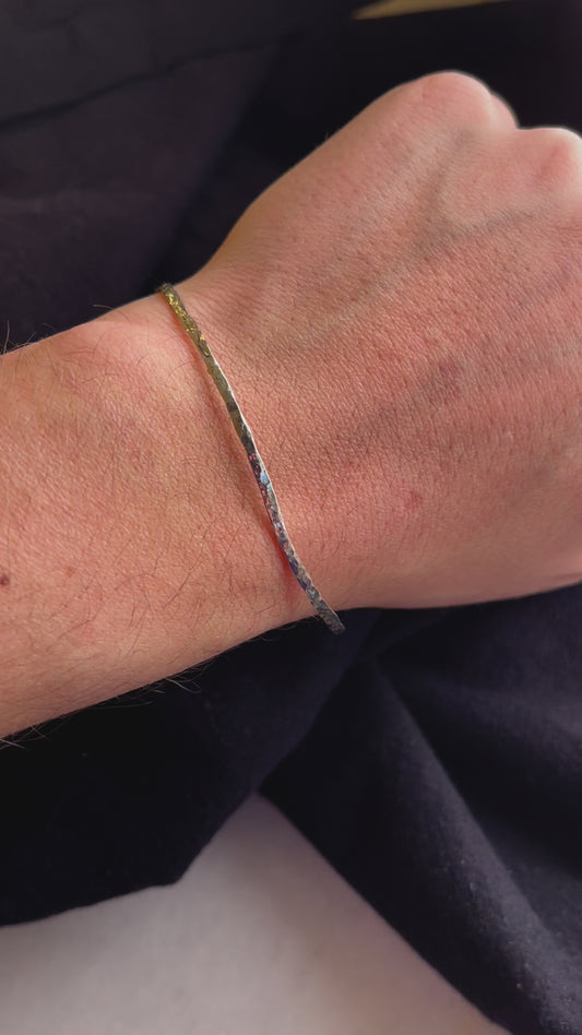 Silber-Armreif 1.5 mm - poliert